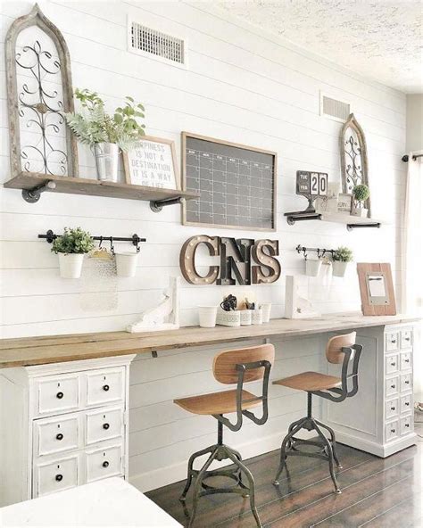 Farmhouse Home Office Wall Decor Ideas Have A Look Below At Some