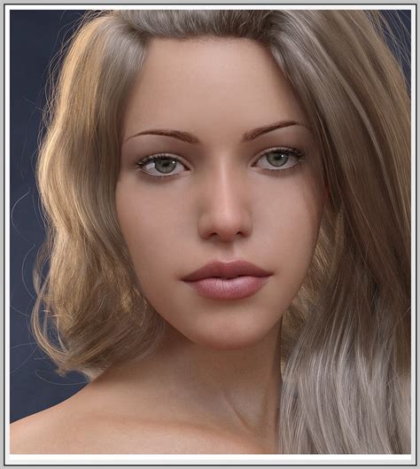 Elena Genesis 8 Female 3D Figure Assets LUNA3D