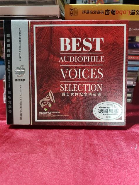 3 Cd Best Audiophile Voices Selection Hobbies And Toys Music And Media Cds And Dvds On Carousell