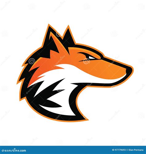 Fox Head Mascot Stock Vector Illustration Of Nature 97779693