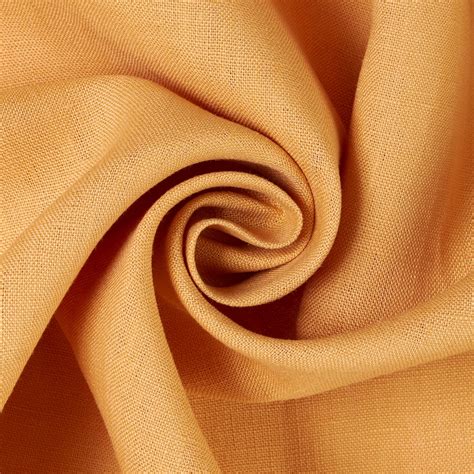 Linen Fabric 60 Wide Natural 100 Linen By The Yard Gold