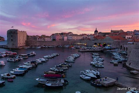 Dubrovnik Sunset Croatia Jaume