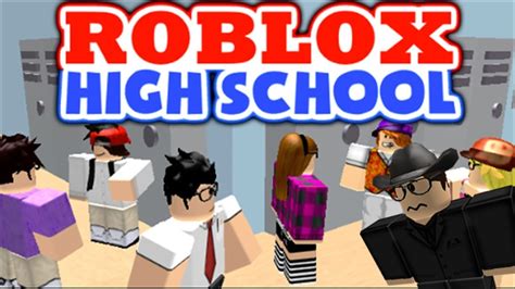 My First Video Roblox Roblox High School 1 Youtube