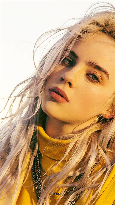 This logo used in her website starting 2019 in conjunction with her debut album when we all fall asleep, where do we go? Billie Eilish HD Mobile Wallpapers - Wallpaper Cave