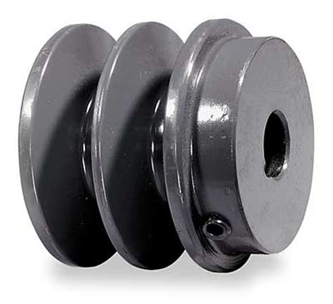 21 X 58 Double Groove Ak Fixed Bore Pulley 2ak21x58