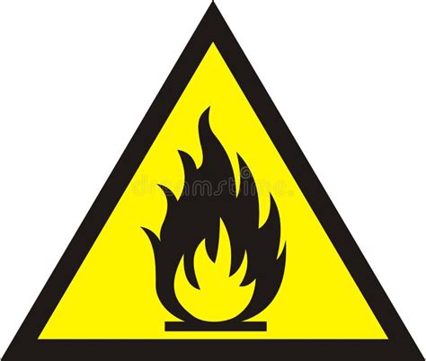 Fire Sign Triangle Stock Illustrations 5112 Fire Sign Triangle Stock