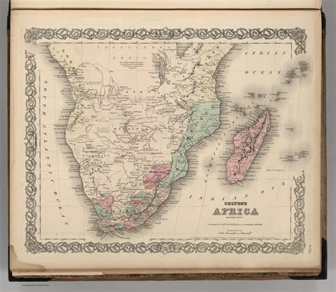 Southern Africa David Rumsey Historical Map Collection