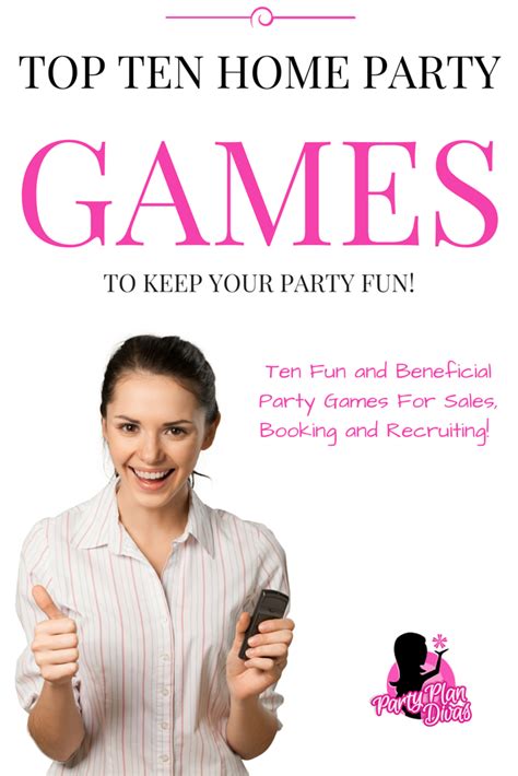 Fun Home Party Plan Games For Direct Sales Party Plan Divas Party