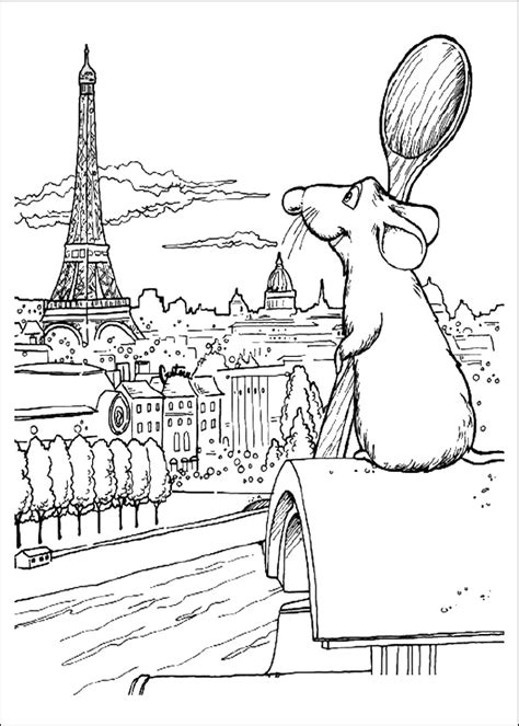Get hold of these colouring sheets that are full of ratatouille pictures and offer them to your kid. Ratatouille Coloring Pages