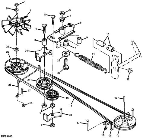 Craftsman Mower Deck Diagram