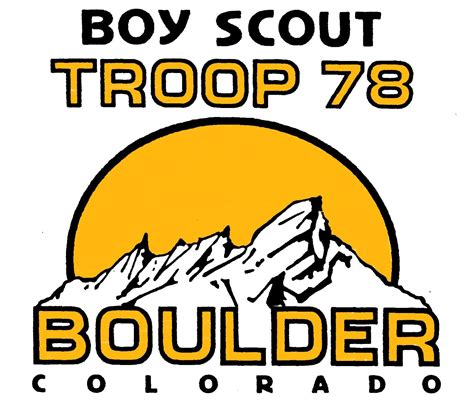 Boy Scout Troop 78 Boulder Colorado
