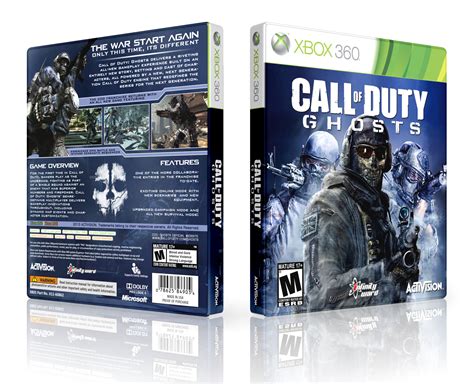 Call Of Duty Ghosts Xbox 360 Box Art Cover By Lastlight