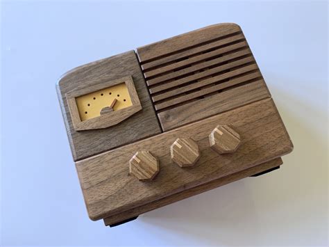 All of our puzzle boxes are beautiful, functional and intriguing. Antique Radio Japanese Puzzle Box | Japanese puzzle box ...