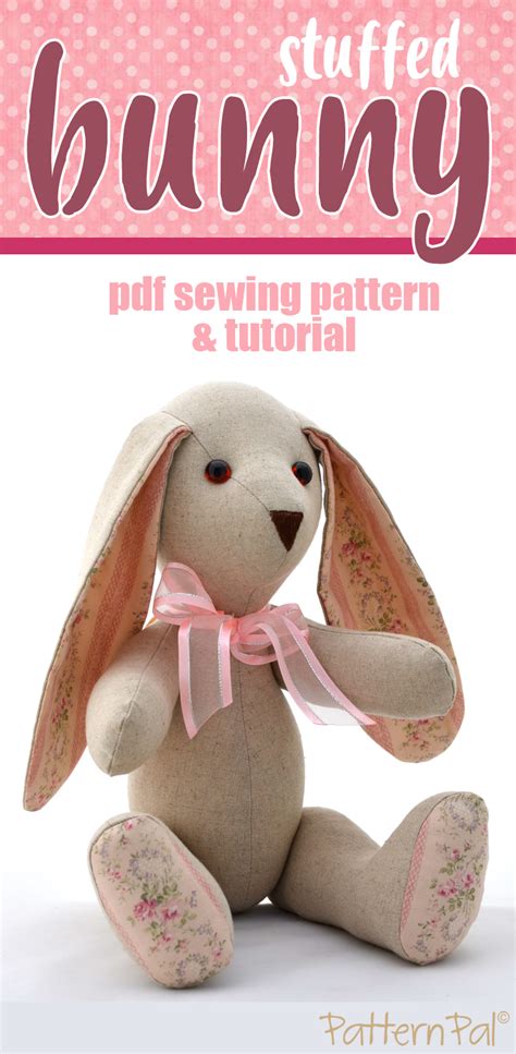 This pattern is very easy as far as skill level needed; Sewing Pattern For A Rabbit
