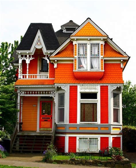 Orange is a very popular color and most paint companies offer it in a variety of shades. Dishfunctional Designs: Color Palette: Tangerine to Orange