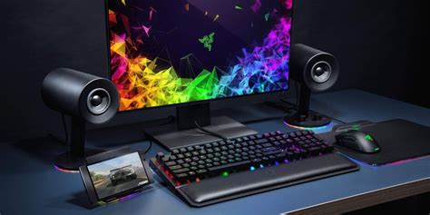Complete Your Setup With Razers Rgb Nommo Chroma Speakers 110 All