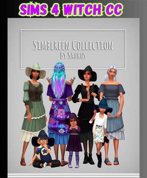 35 Magical Sims 4 Witch Cc Spells Clothing Witchcraft Magic And Brooms