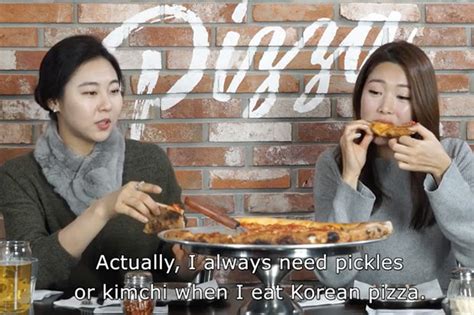 Hot Asian Girls Eat Pizza For First Time In Korea Daily Star