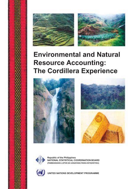 Environment And Natural Resources Accounting NSCB