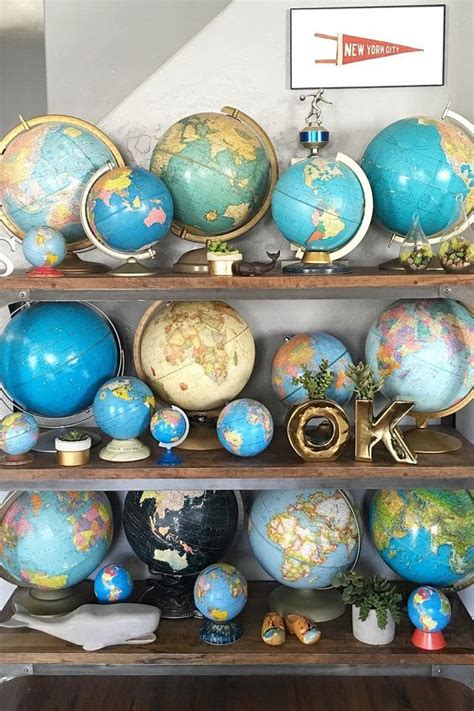 Globe Decor Ideas That Will Amaze The Passionate Travelers
