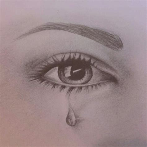 Easy Pencil Drawings Of Eyes With Tears Pencildrawing2019