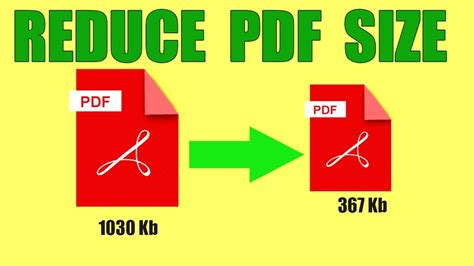 How To Decrease The File Size Of A Pdf Document Printable Templates Free
