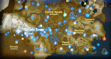Gerudo Tower Guide Botw Sheikah Tower Guide The Legend Of Zelda