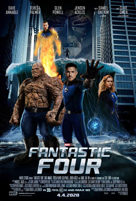 Fantastic four | marvel 101. MCU Fantastic Four Movie Poster #2 by MarcellSalek-26 on ...