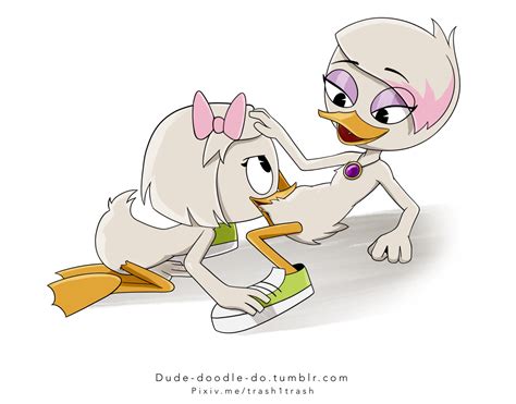 Rule 34 2017 2girls All Fours Anthro Anthro On Anthro Avian Bird Clothing Cunnilingus Duck