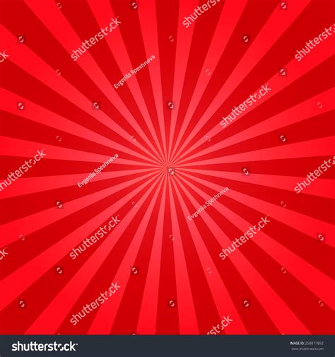 Red Shiny Starburst Background Sunburst Abstract Texturevector