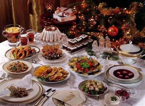 The observance of christmas developed gradually over the centuries, beginning in ancient times; Pin by Nikki Misiak on Christmas table | Christmas dishes, Traditional christmas eve dinner ...