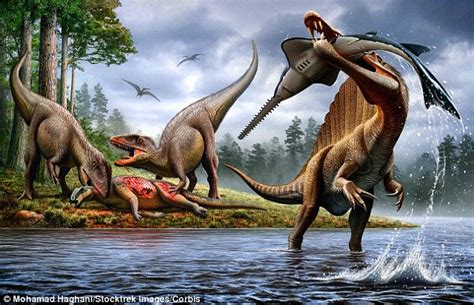Terrifying Swimming Dinosaur Unearthed Fossils Of 97 Million Year