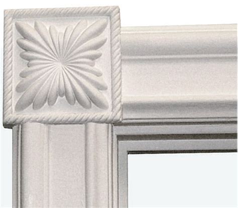 I personally and not a huge fan of decorative corner blocks but if you like the look, yes it will be much easier and faster. Window Moldings Interior | on the picture below decorative ...