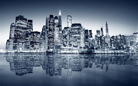 Pixel Desktop Wallpapers New York City Skyline World