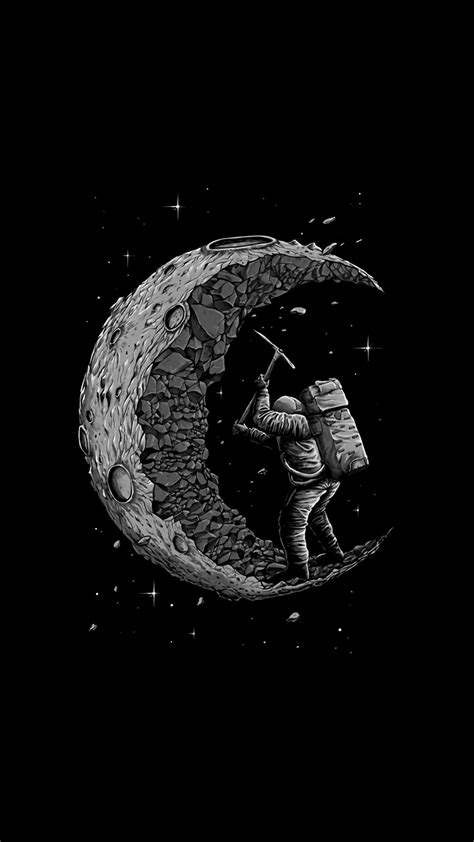 Aesthetics digital wallpaper, vaporwave, kanji, chinese characters. Dark Aesthetic Moon Wallpapers - Wallpaper Cave