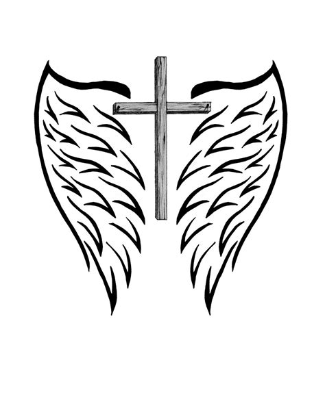 How to draw skull with wings drawing tribal cross with angel wings. Free Cool Pictures Of Crosses To Draw, Download Free Cool ...