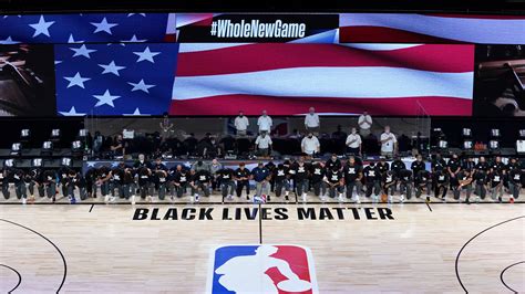 Nba Pelicans Jazz Lakers Clippers Kneel For National Anthem