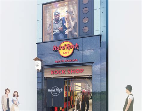 Hard Rock Cafe Asakusa Rock Shop Opens In March