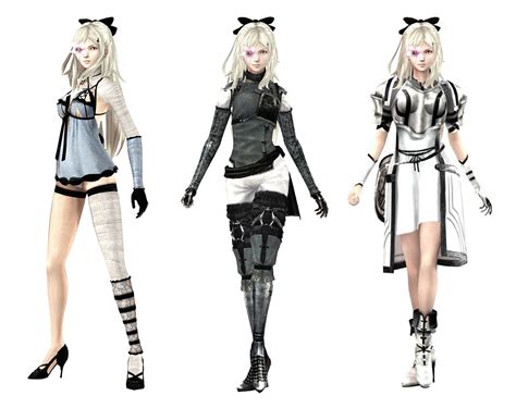 Kaine Nier And Eris Outfits Drakengard 3 Art Gallery