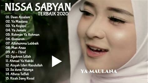 Nissa Sabyan Full Album 2020 Lagu Sholawat Nabi Merdu Terbaru 2020