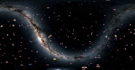 Animated Map Dots The 4000 Exoplanets Discovered Since 1992