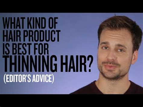 This haircut is great for men with thinning hair. Thinning Hair: Which styling products are best? (Expert ...