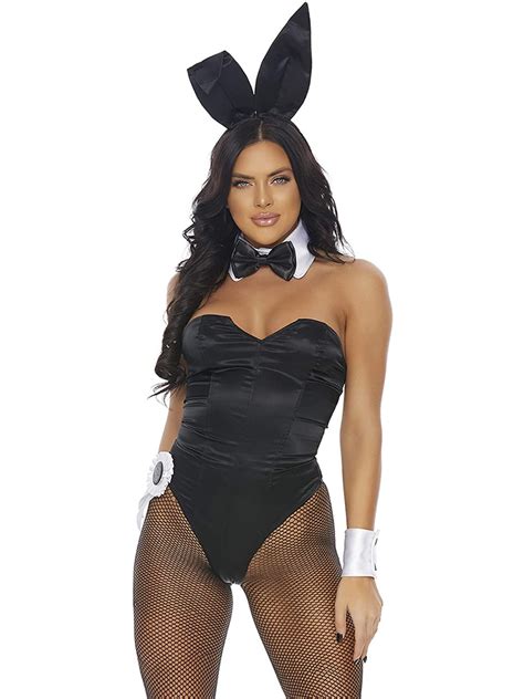 Magicians Black Hare Assistant Sexy Womens Costume