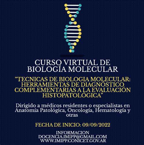 Curso De Biología Molecular 2022 Imipp
