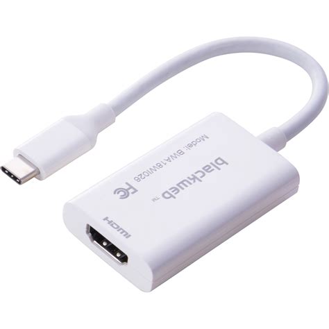 Tam da bu noktada type c to hdmi formundaki dönüştürücü ürünler devreye giriyor. Blackweb HDMI to Type-C Adapter, Black and Supports ...