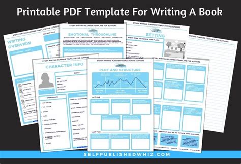 Pdf Template For Writing A Book Selfpublished Whiz