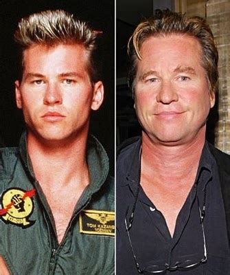 Val Kilmer Celebrities Then And Now Val Kilmer Stars Then And Now
