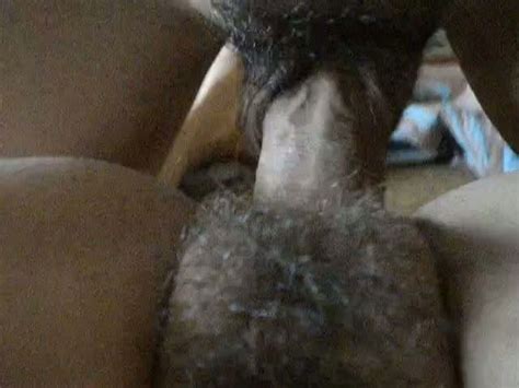 my husband pounding my hairy pussy in a missionary