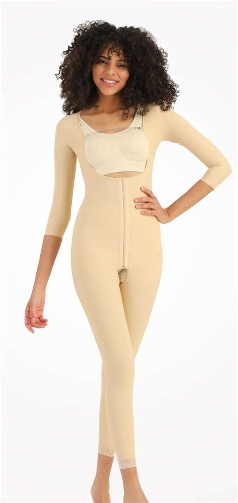 Post Surgical Compression Garment For Bbl Fat Transfer With Sleeves