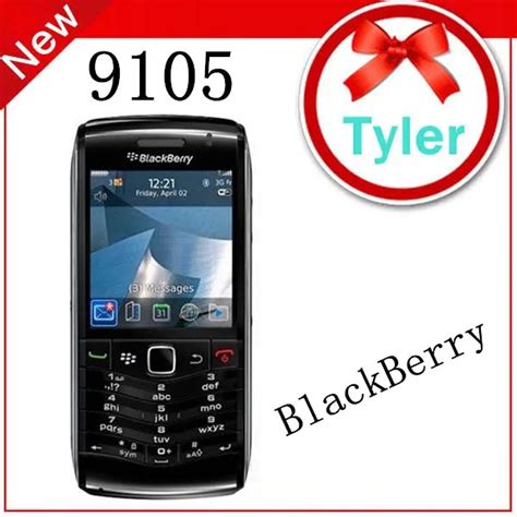 Blackberry Pearl 3g 9105 Cell Phone Gps Wifi Mp3free Shipping In